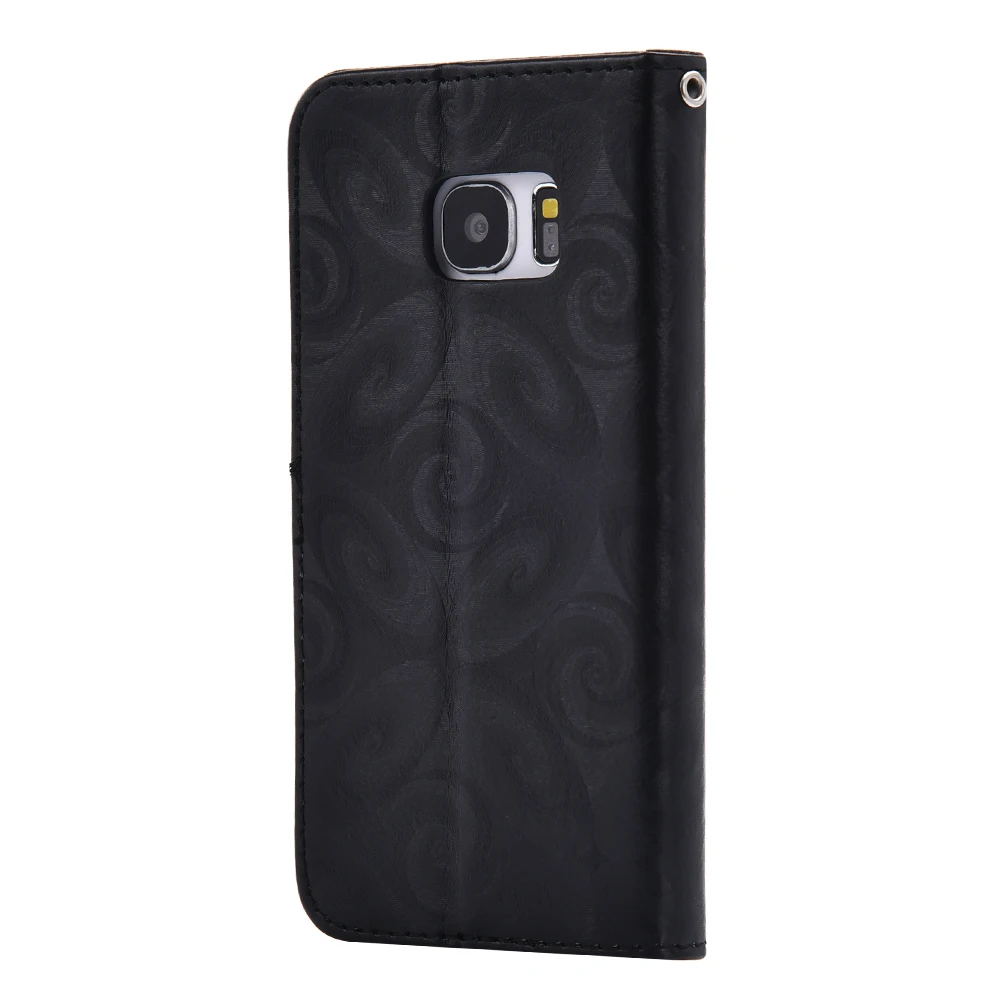 Love Heart Quicksand leather Wallet Case For Samsung Galaxy S7 Cover Flip Phone for Edge Shell | Мобильные телефоны и