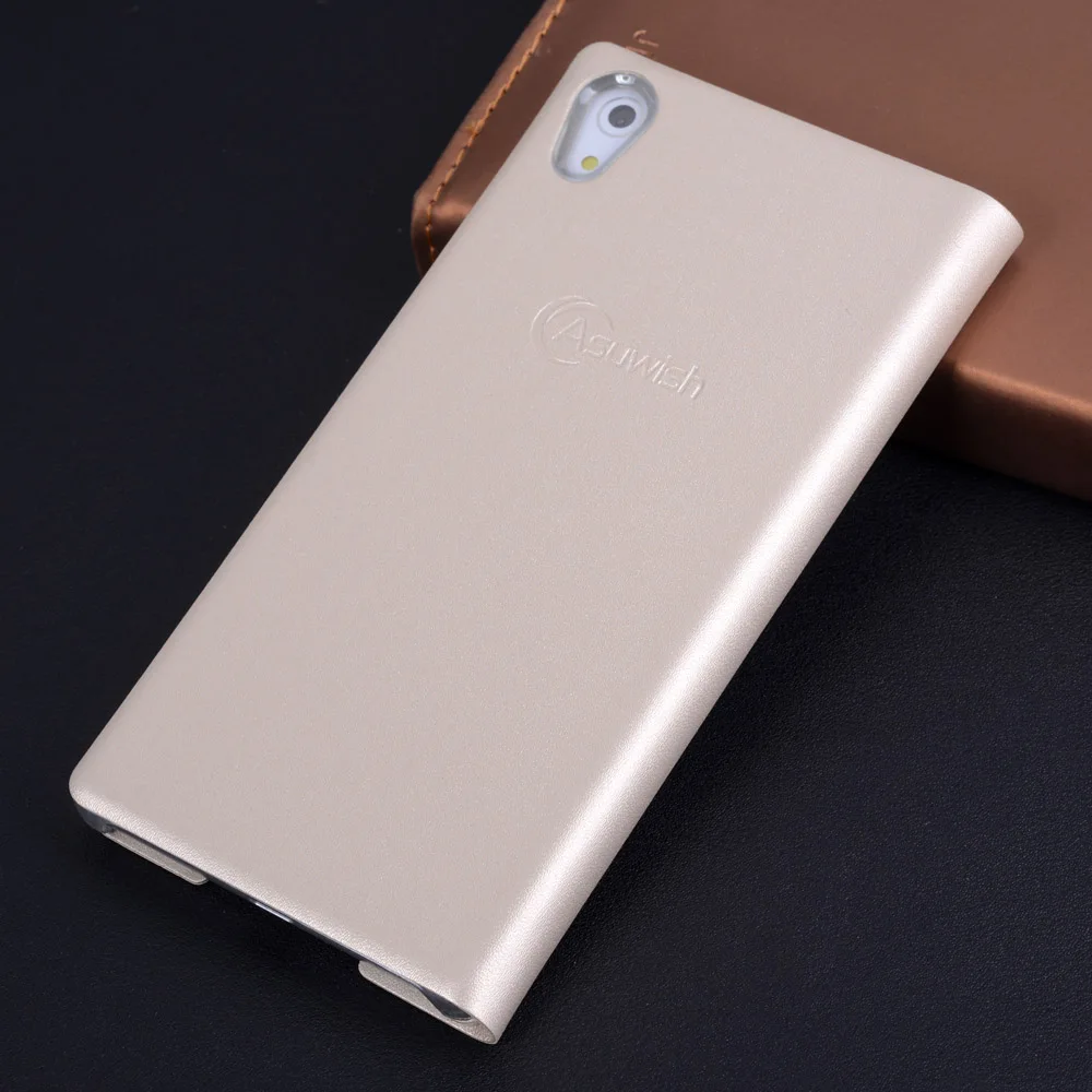 Кожаный чехол с откидной крышкой для телефона Sony Xperia Z5 SonyZ5 XperiaZ5 Z 5 Dual E6633 E6653 E6683 E6603