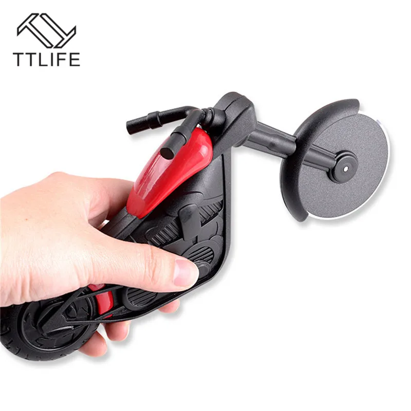 TTLIFE мотоцикл нож для пиццы продольно-резательная Ножи из нержавеющей стали для пиццы с пиццы Инструменты для выпечки Форма для шоколада