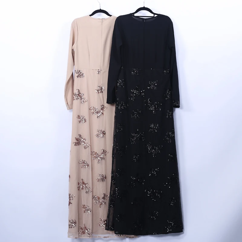 

Sequin Tassel Abaya Dubai Muslim Hijab Dress Abayas For Women Kaftan Islamic Clothing Turkish Dresses Caftan Robe Femme Clothes