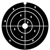 airsoft air bb guns splatter targets arrow bow paper shooting practice targets guns hunting 3 reactive splatter