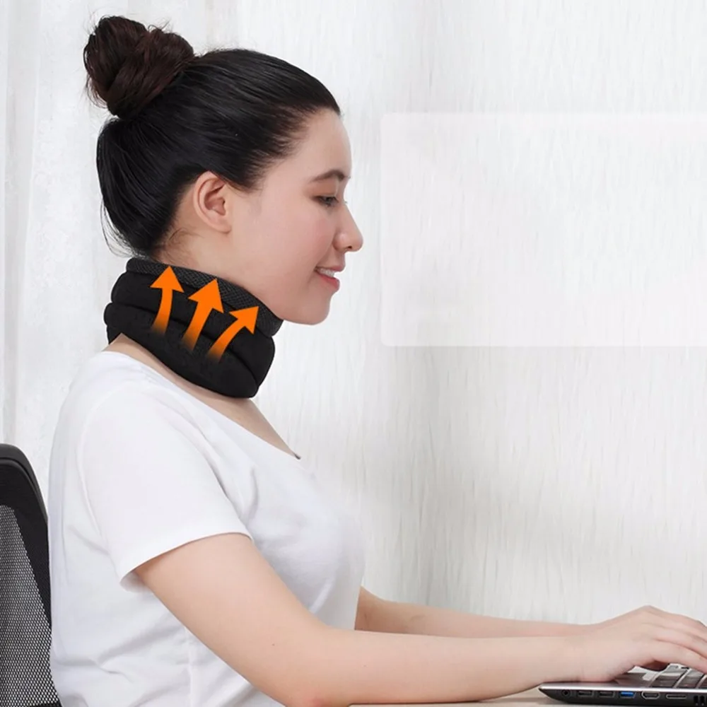 Новый шейный мягкий поддерживающий воздушный Бандаж облегчение боли забота о