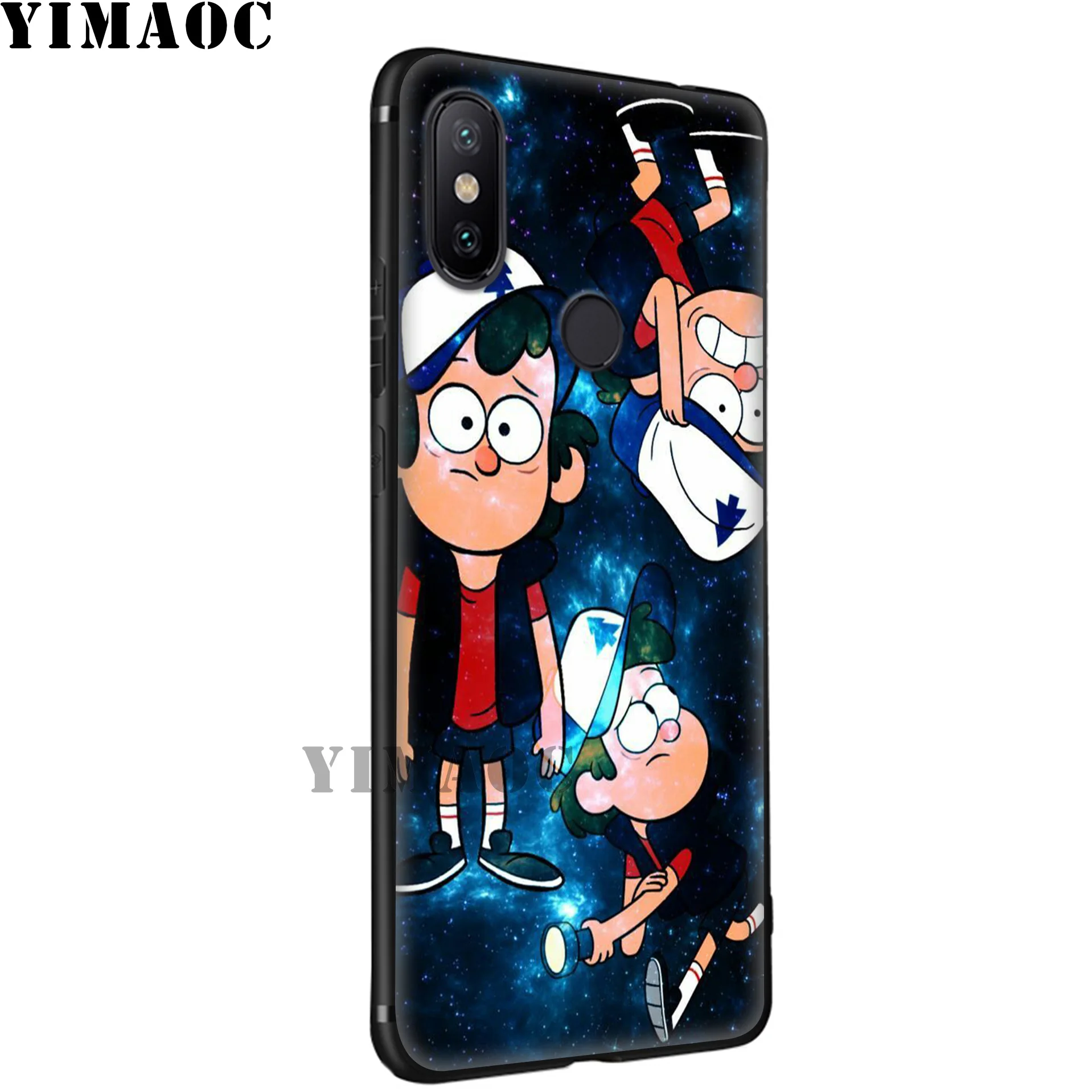 Yimaoc Гравити Фолз Свинья Мягкий силиконовый чехол для Xiaomi Redmi 7A Note 7 6 6A 5 4 4X 4A 5A S2