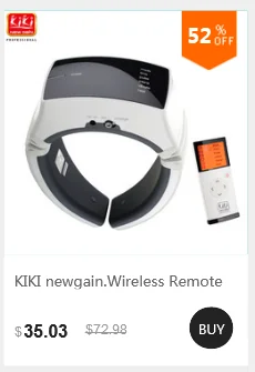 KIKI NEWGAIN 3D Горячая дома и автомобиля всего тела Шиацу разминающая массажная подушка Массажер Для Спины