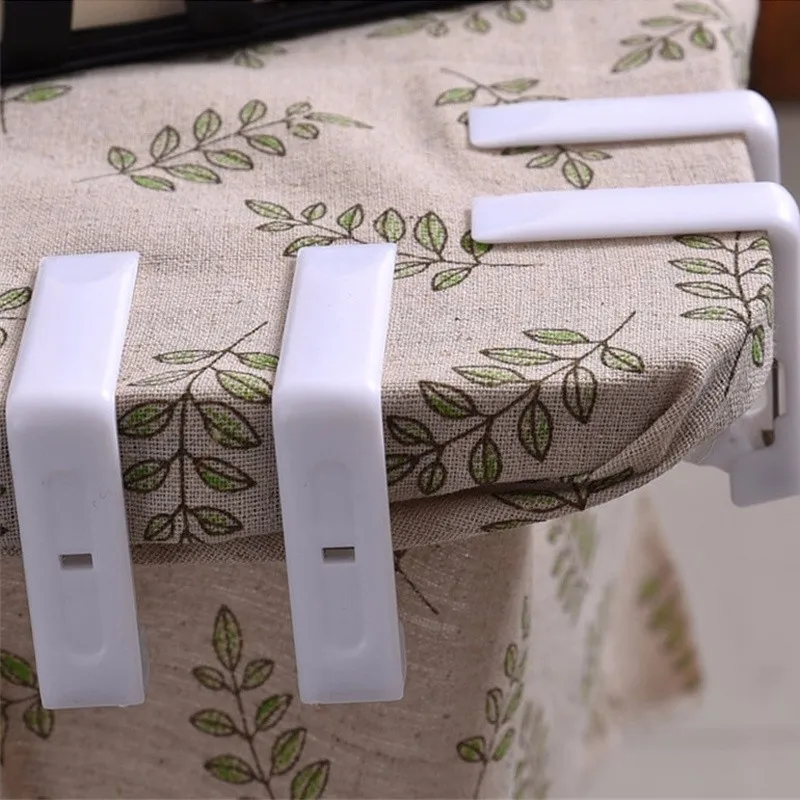 4 шт. скатерти для стола крышка зажимы фиксированной клипы настольная Юбка