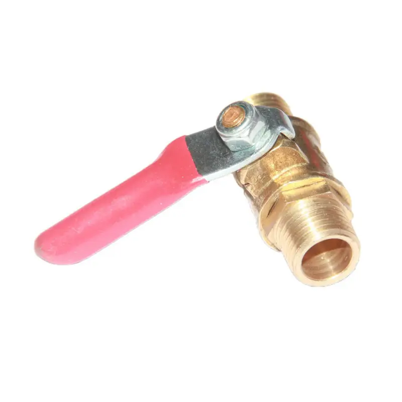 

1/4 NPT Male Thread Full Port Brass Ball Valve Shut-off Switch Pipe Fitting