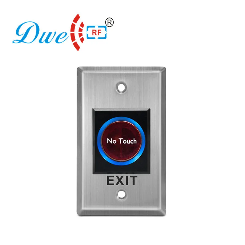 

DWE CC RF Access Control Accessories 24V Infrared No Touch Exit Button Release Push Switch Push Button DW-B02A