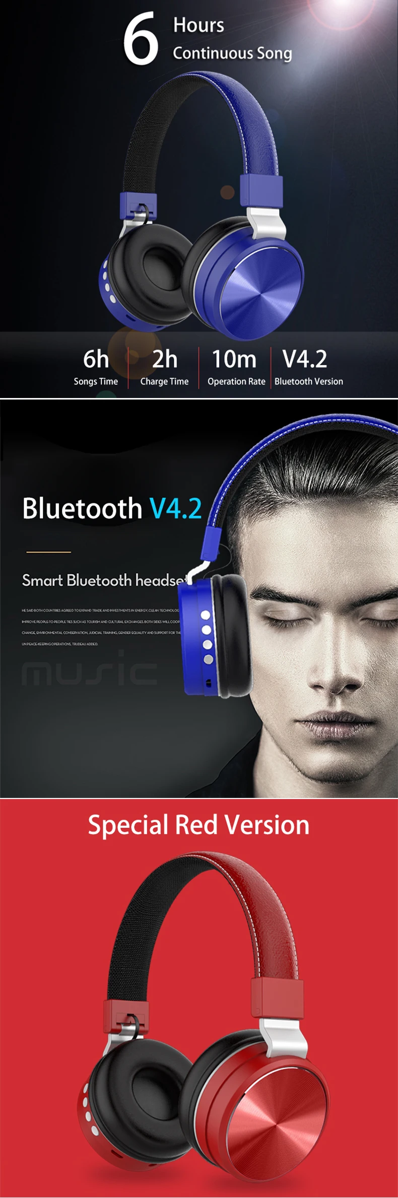HM02 наушники беспроводные наушники с микрофоном Стерео bluetooth-гарнитура с проводом