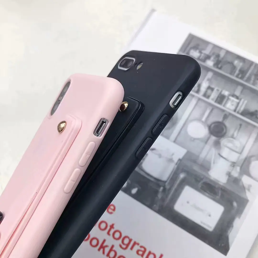 Wrist Strap Hand Band silicone case for xiaomi redmi note 7 6 pro 5 plus 6a 5a prime y3 mi 9 8 a2 lite se a1 5x stand back cover |