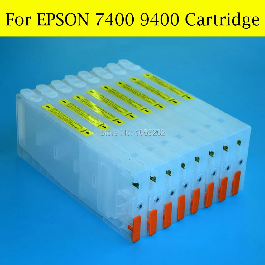 8 шт./лот пустой T5678 T5672 T5673 T5674 чернильный картридж для принтера Epson Stylus Pro 7400 9400 с