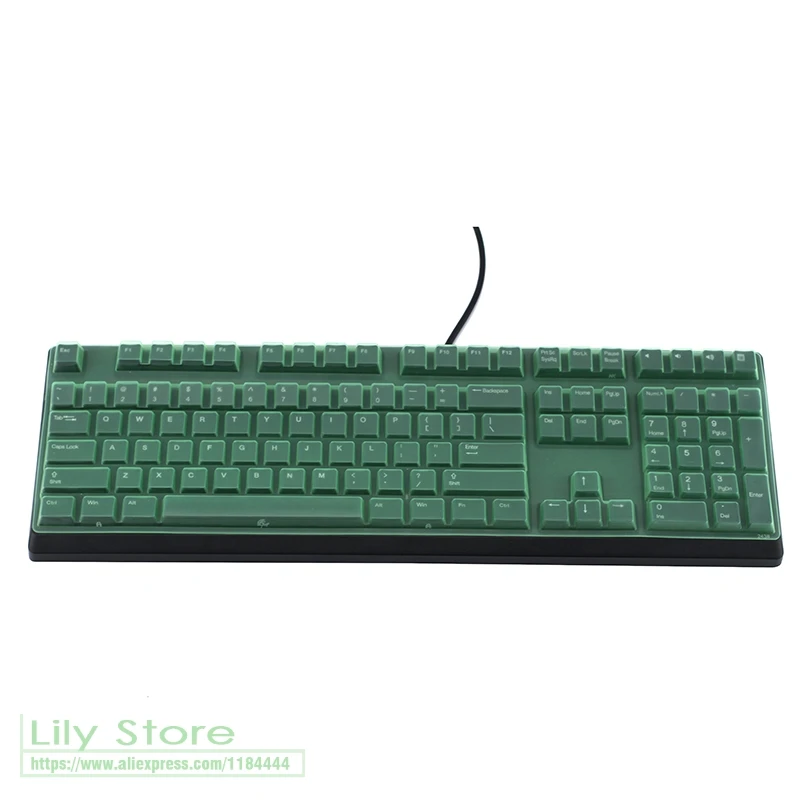 Для AKKO Ducky Zero One 3108 S RGB Беспроводная клавиатура силиконовая Пылезащитная Механическая Bluetooth клавиатура защитный чехол