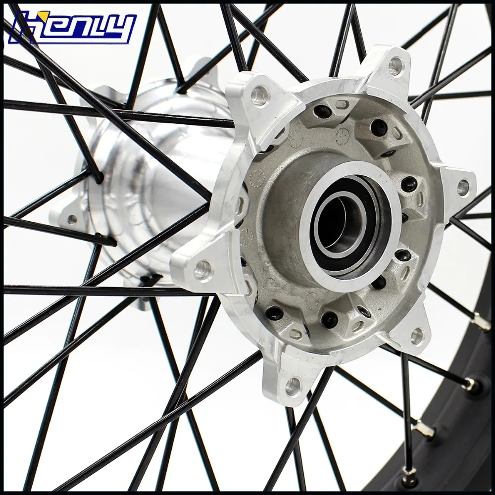 2,15*18 сзади литье спицевое колесо мотоцикла для KTM SX EXC EXCF 125 150 200 250 300 350 450 500 2003- черный луч обод