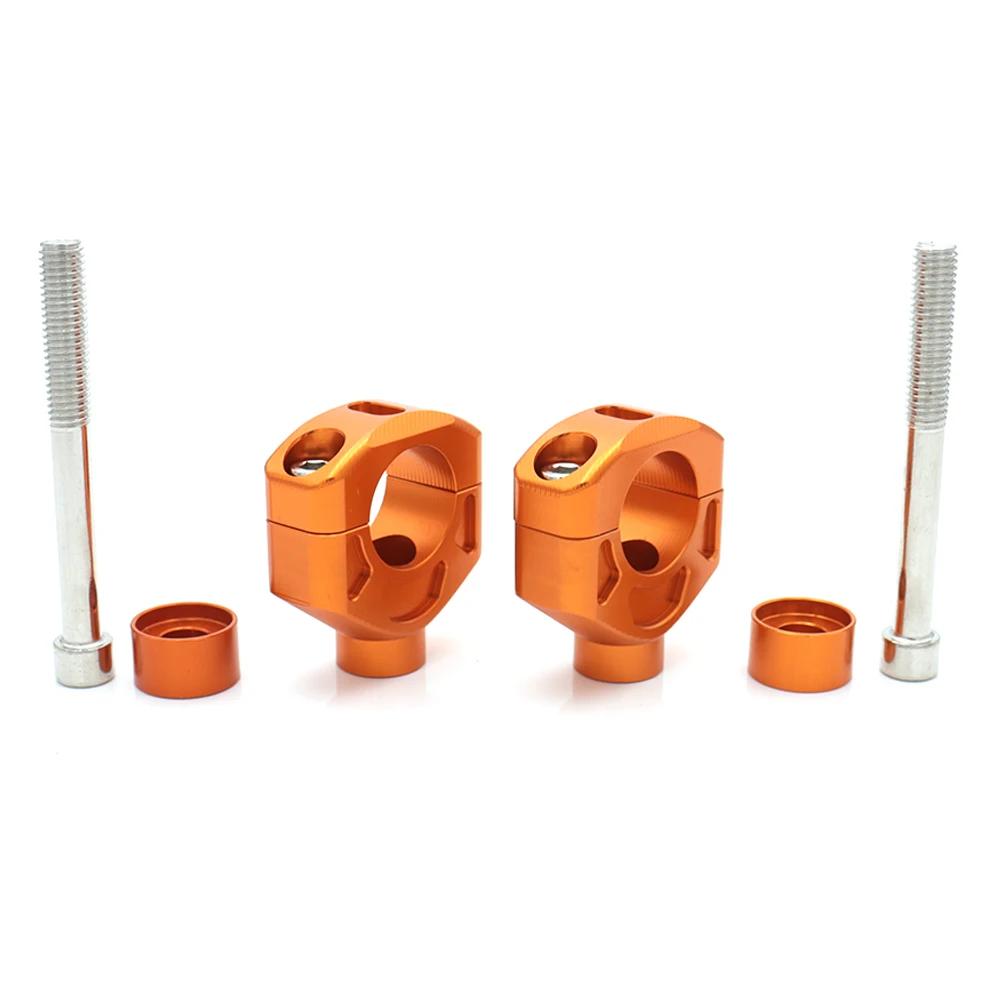 

Motorcycle Handlebar Mount Clamp Lifter Bar Clamps Riser for 390 690 SMC-R 2007-2009 Aluminum Motorcycle Accessories