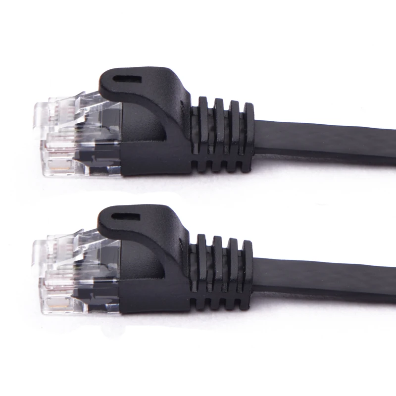 1 м 2 3 5 350 МГц Cat5e UTP Ethernet кабель категория 5e патч корд 8P8C RJ45 сетевой Lan черного