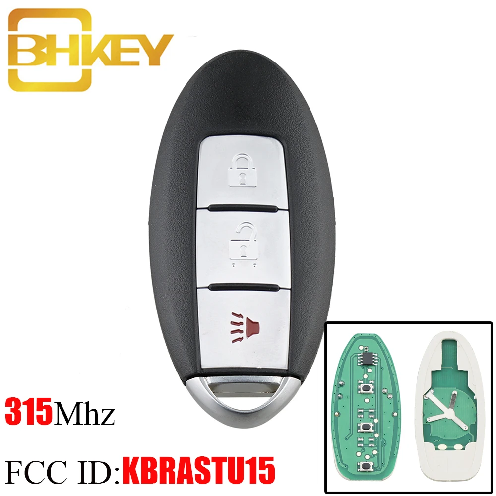 BHKEY KBRASTU15 3 кнопки обновленный Автомобильный Дистанционный ключ для Nissan Armada Frontier