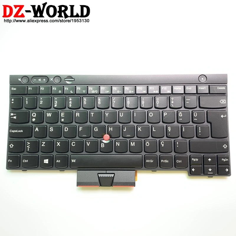 Клавиатура с турецкой подсветкой для Lenovo Thinkpad T430 T430i T430S T530 W530 X230 X230i|Клавиатуры