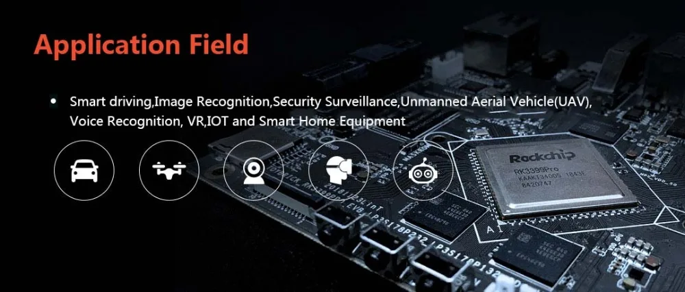RK3399Pro AI Development Kit одноплатный компьютер для художественного интеллекта глубокого обучения ускорения TensorFlow Android/linux