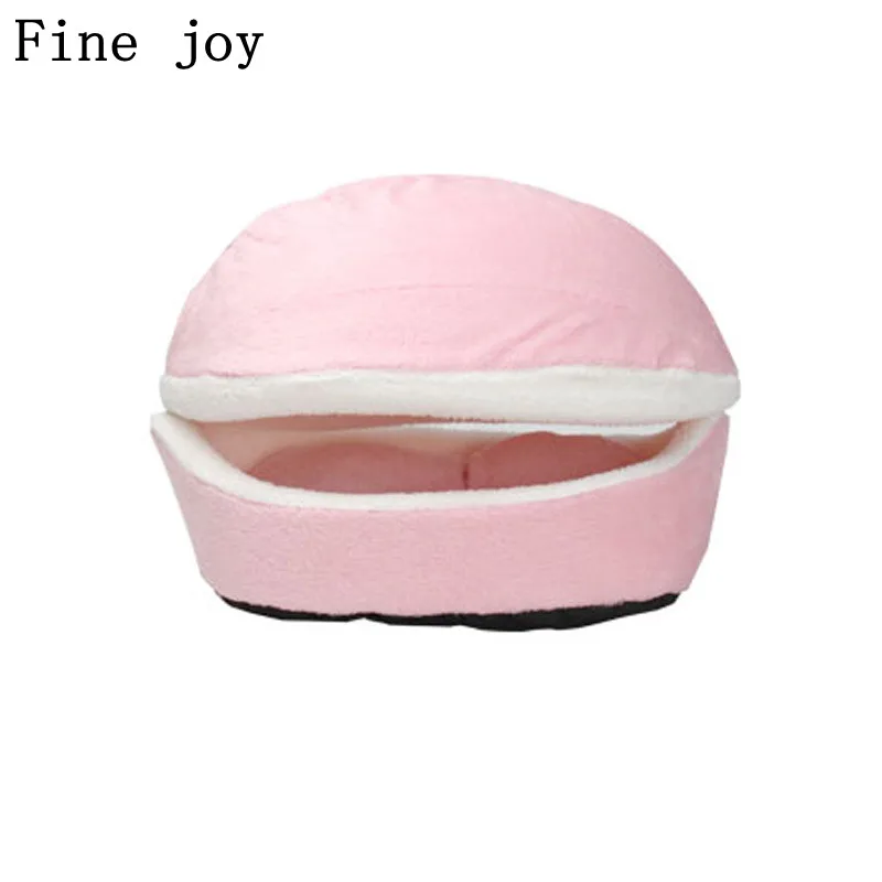 Fine joy теплая кровать для кошки домик животных диванчики собак маленьких кошек и