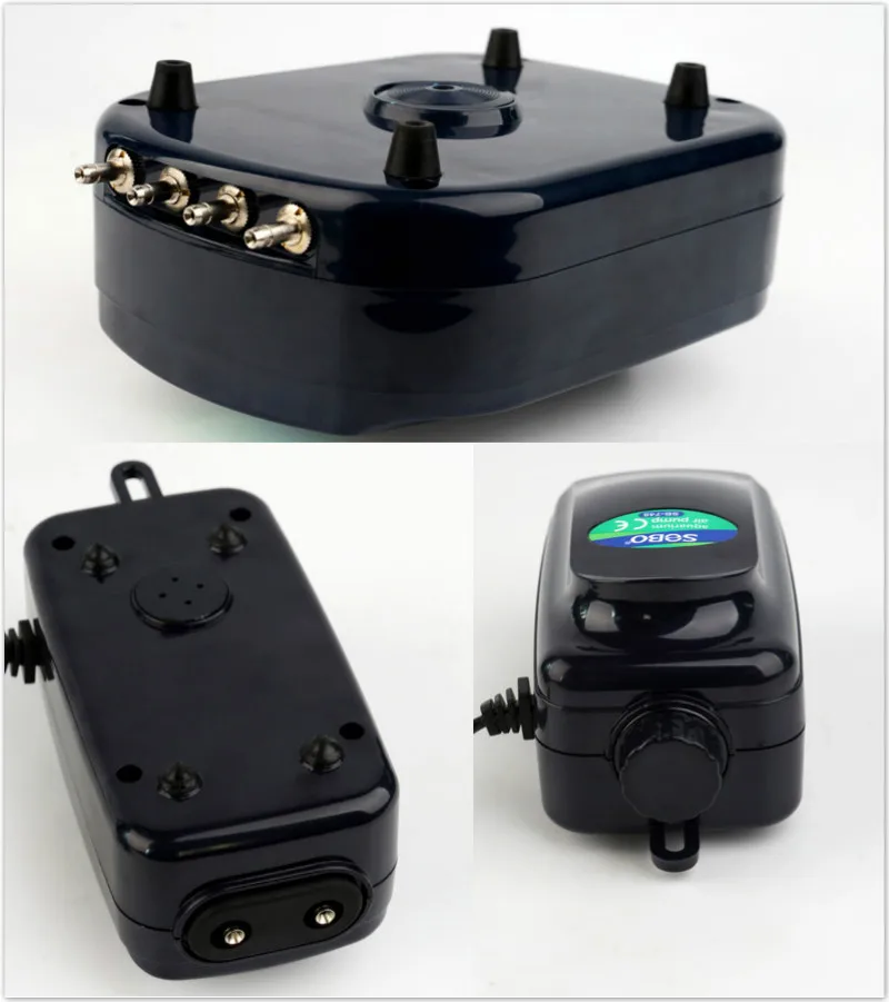 Высокая мощность 8 Вт 12 аквариумный кислородный воздушный насос для аквариума