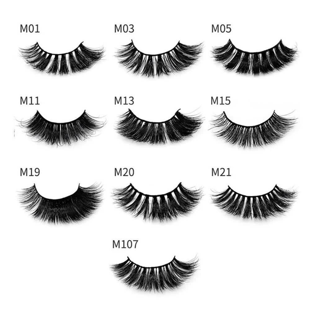 Dighealth Makeup Lashes 3D Mink False Eyelashes Natural Long Faux Cils Wimpers Magnetique Thick Eyelash Extension Supplies | Красота и