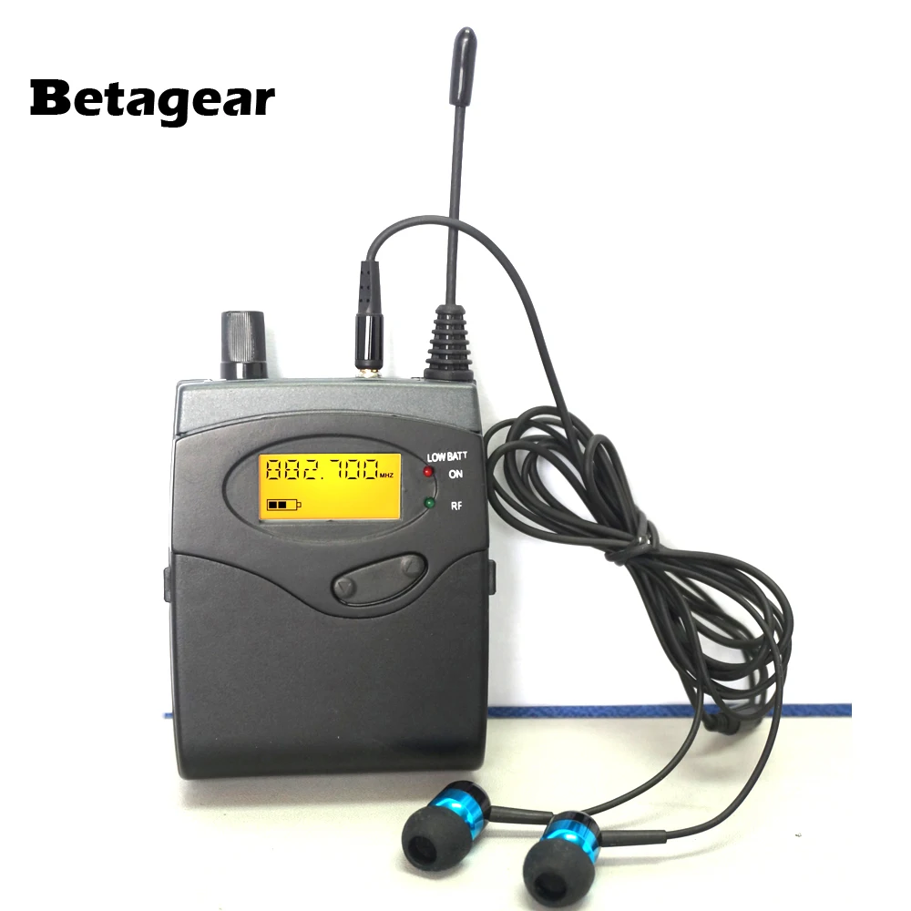 Беспроводная система мониторинга Betagear SR2050 IEM персональный монитор для сцены 4