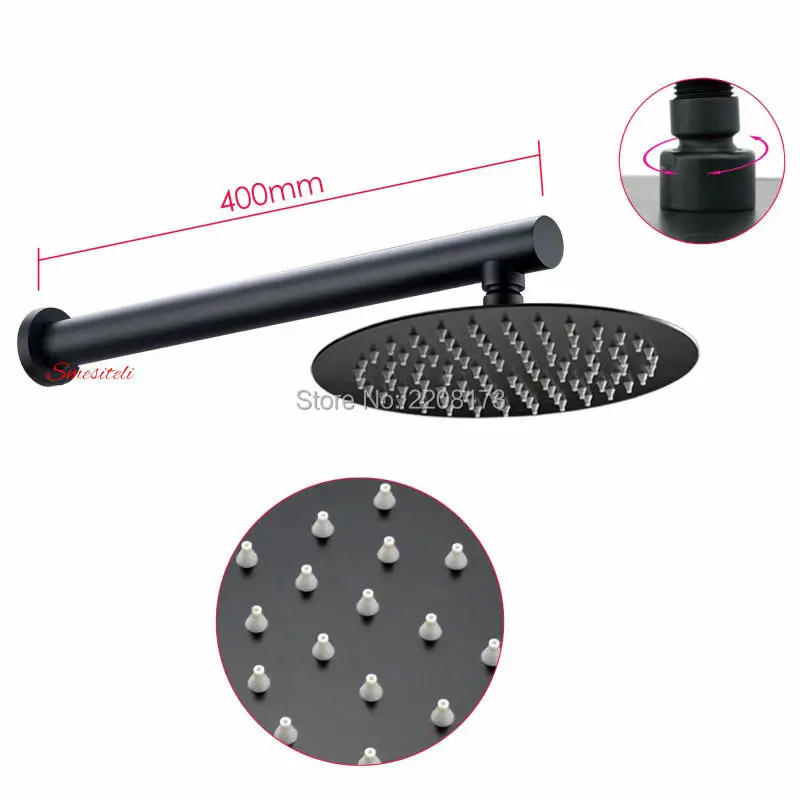 Smesiteli простой стиль оптовая продажа круглая тонкая дождевая насадка для душа 8