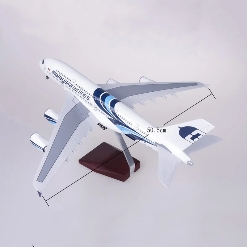 50 5 см 1/160 масштаб Малайзия Модель самолетов высокое качество самолета Аэробус A380
