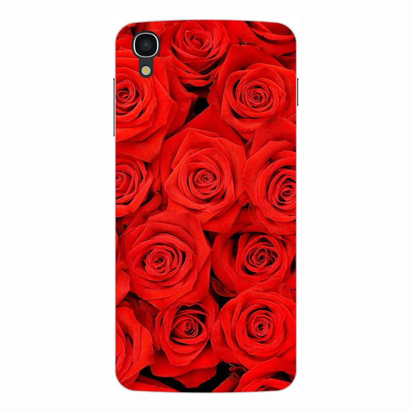 Мягкий ТПУ чехол для телефона Alcatel One Touch Idol 3 Чехлы с принтом one idol 4 7 &quot6039 6039A 6039K 6039Y