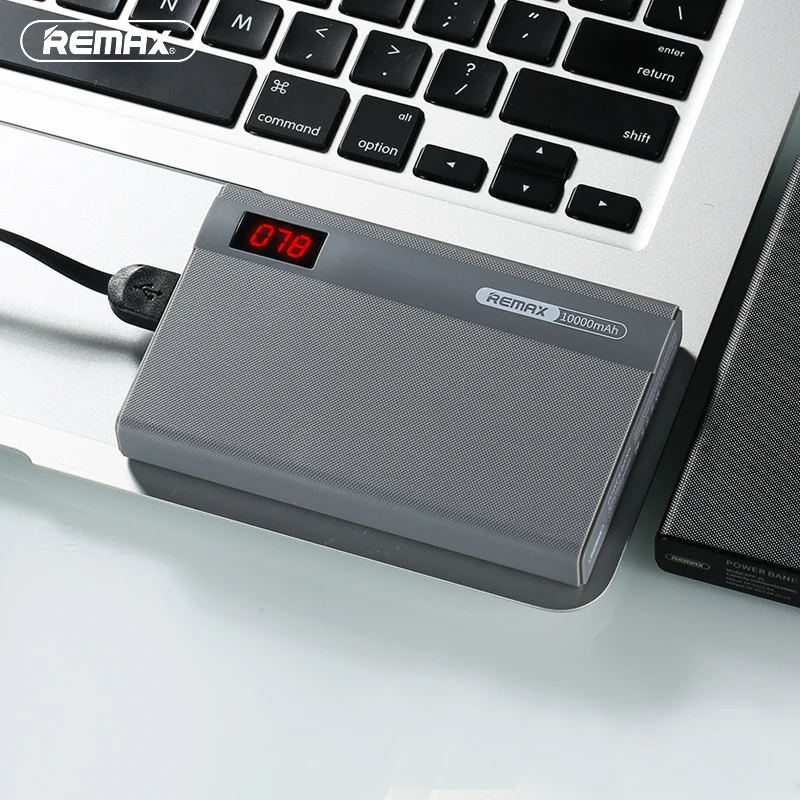 Remax LINON Pro внешний аккумулятор 10000 мАч двойной USB портативный мобильный для зарядки