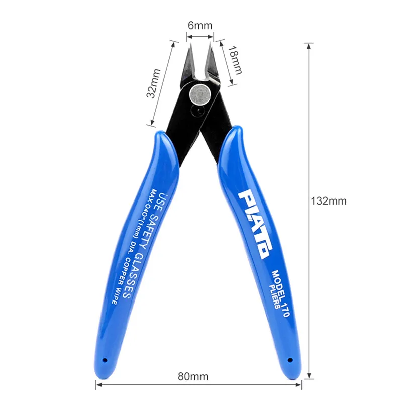 

1Pc Hand Tools Diagonal Pliers Carbon Steel Pliers Electrical Wire Cable Cutters Cutting Side Snip Plier E-cigarette Accessories