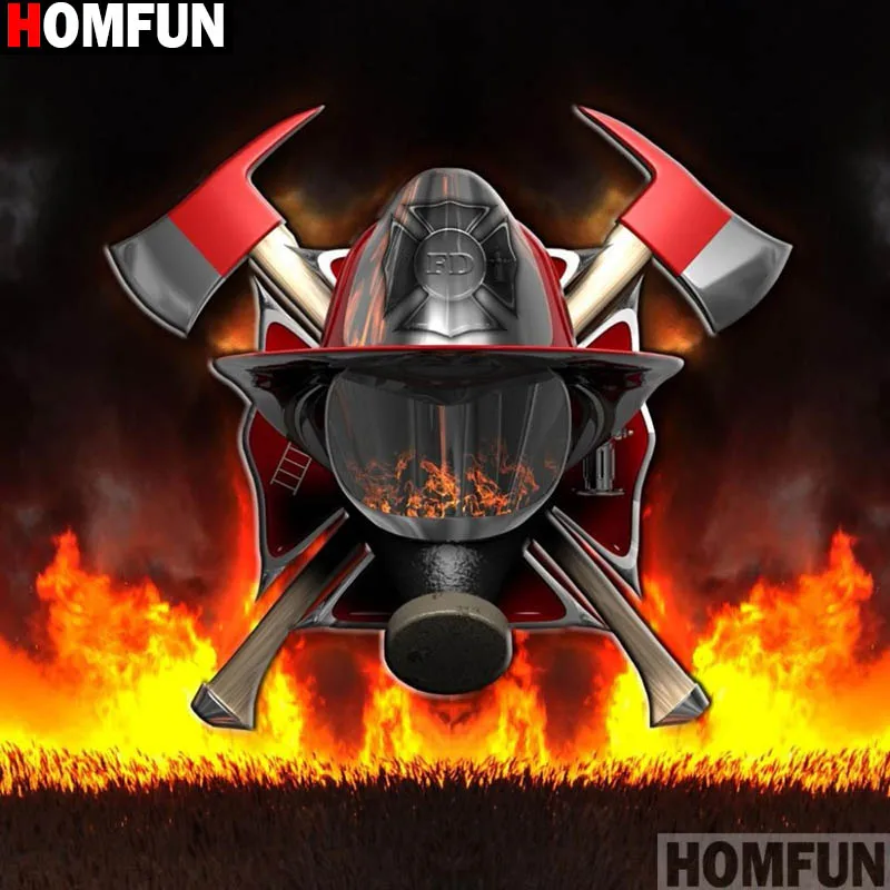 Алмазная живопись HOMFUN Топор картина с полными квадратными/круглыми стразами 5D