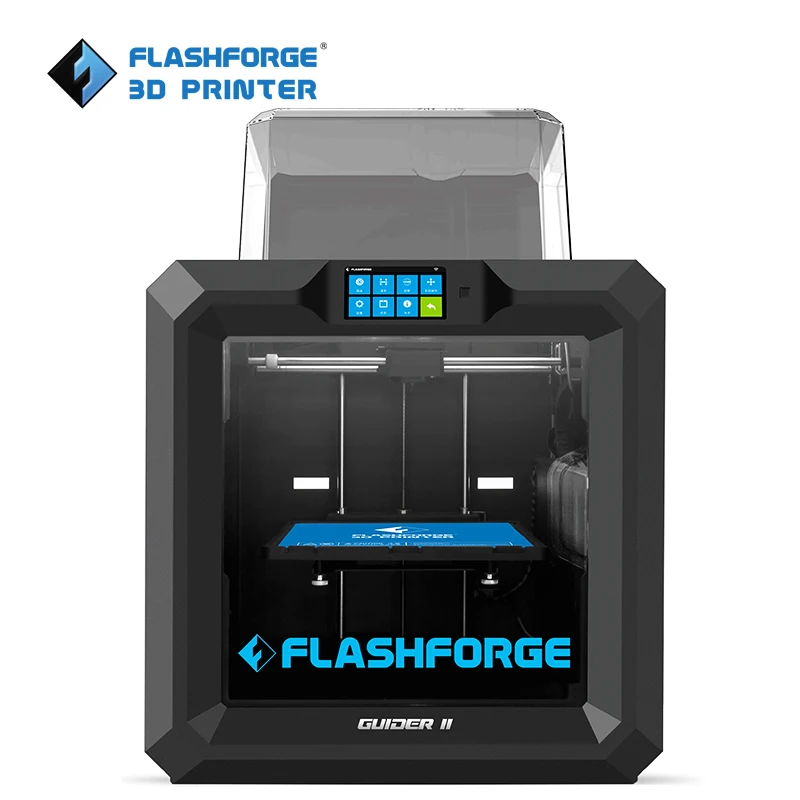 Умный 3D-принтер Flashforge Guide II 2 промышленного класса, автоматическое выравнивание, беспроводной возобновление печати, большой размер 280*250*300 мм