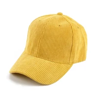 winfox black grey yellow corduroy snapback hats casquette gorras baseball caps for women men