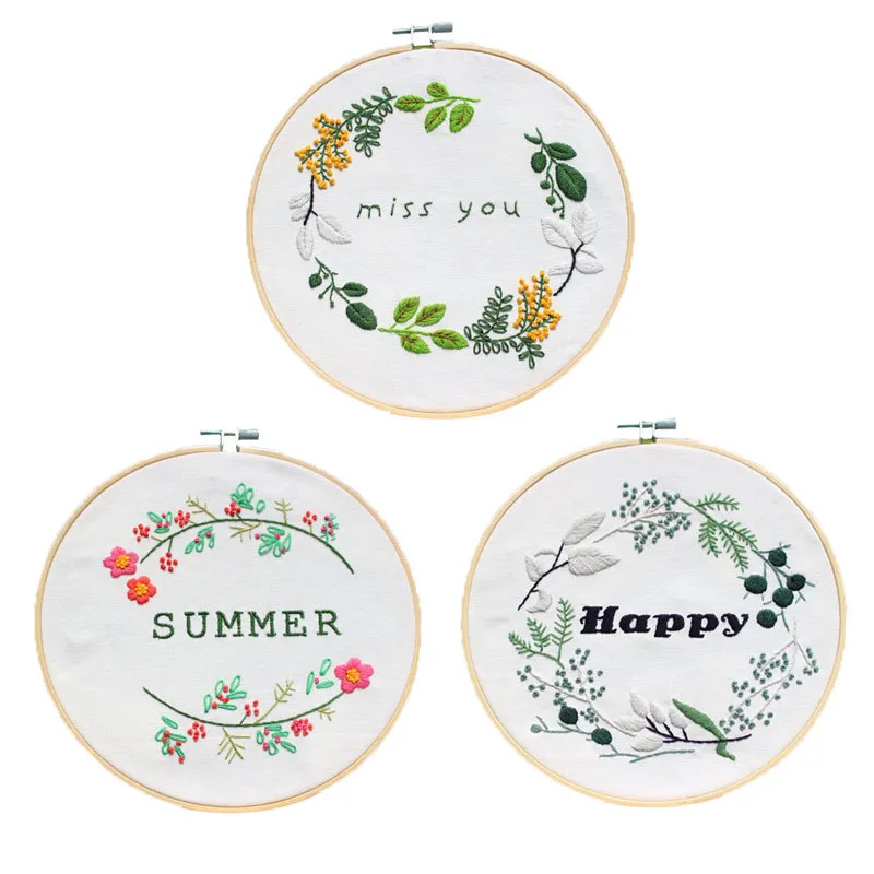 Наборы для вышивки Easy Flower начинающих вышивка крестиком картина на стену качели