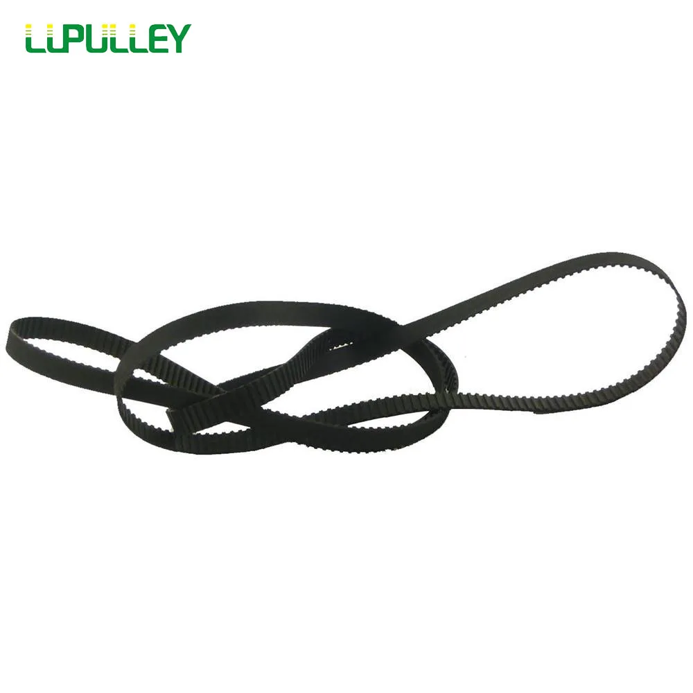

LUPULLEY MXL Timing Belt Black Rubber Synchronous Belt 1635MXL/1636MXL Pulley Belt 6mm/10mm Width 2.032mm Pitch