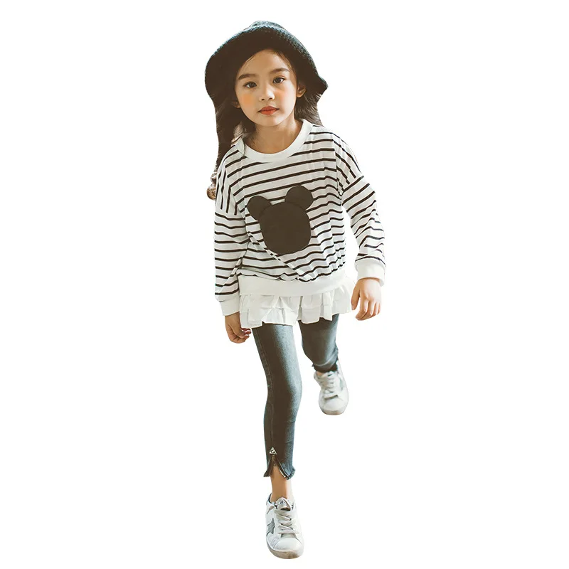 Новинка 2017 года сезон весна осень модные свитера для малышей милая детская