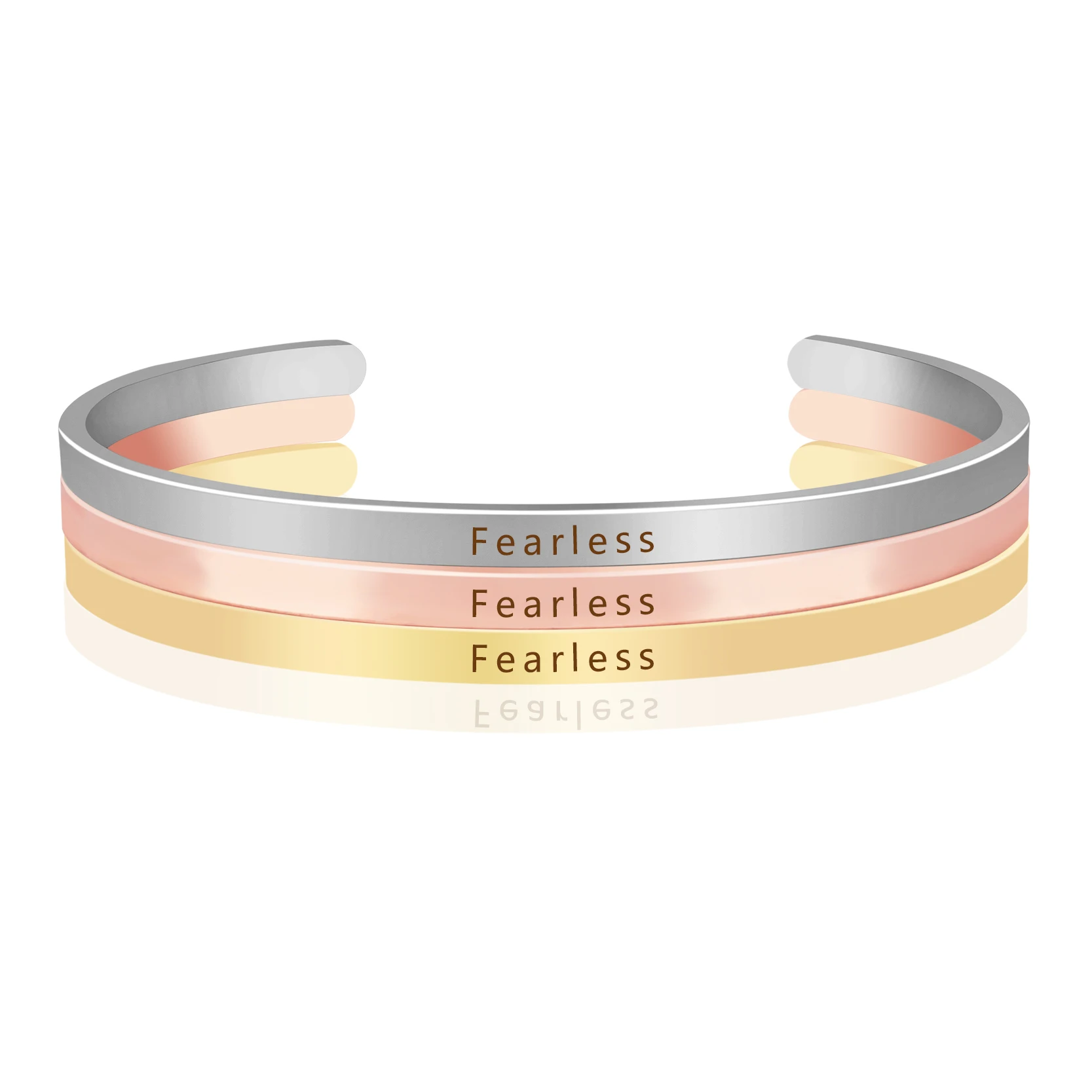 Регулируемый браслет с гравировкой KCALOE Браслет манжеты для мамы подарок сестры