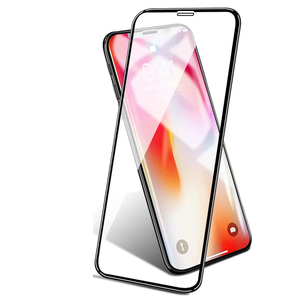 Защитная пленка для экрана из закаленного стекла Apple iPhone 11 12 Pro Xs Max X Xr 10 6 6S 7 8 Plus SE 2