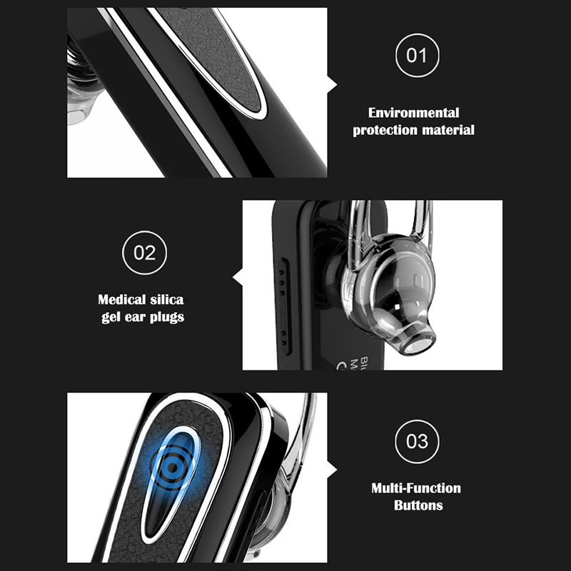 CHICLITS K1 беспроводные Bluetooth наушники стерео автомобильные бизнес затычки для ушей