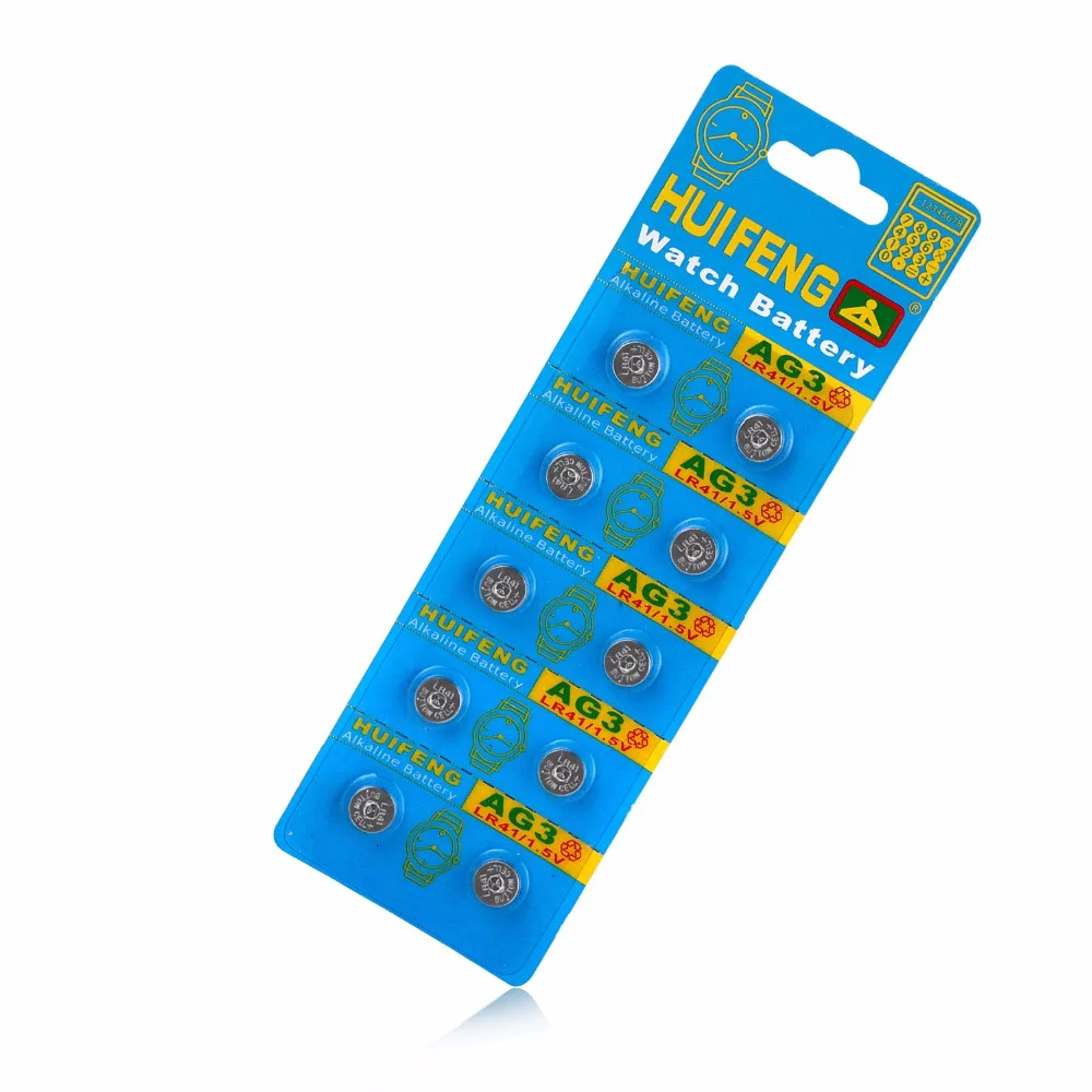 20 шт. батарейки AG3 LR41 для часов 1 5 в 392A L736 392 384 SR41SW CX41 192|batteries for watches|coin batterycell coin battery |