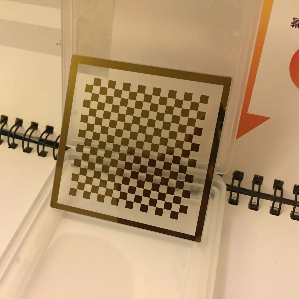 Шахматная доска OpenCV правильная Калибровочная пластина объектива 1 мм 2 3 4 5 |