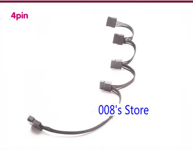 Новый порт питания 5 кабелей пять разъемов шнур 18AWG для ПК сервера компьютера 1