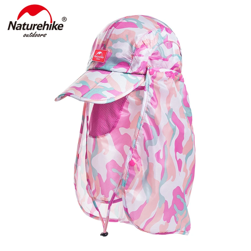 NatureHike-новинка, Регулируемая УФ-защита, унисекс, для женщин, мужчин, летний солнцезащитный козырек, шляпа, NH12M002-S