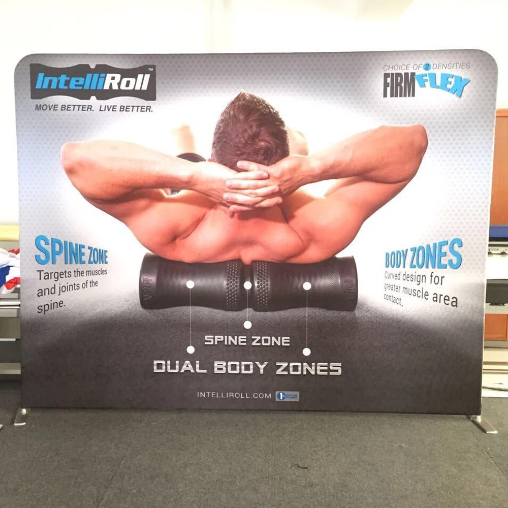 Портативная стойка для баннеров прямых выставок из ткани 10 футов|backdrop banners|wall