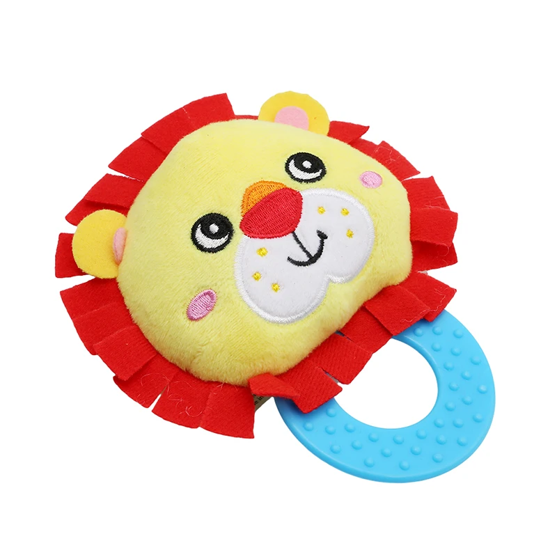

Hot Sale Baby Rattle Hand Bell Toy Animals Plush Gifts Baby Soft Animals Strollers Hanging Rattles Plush Toy Training Tooth Toys