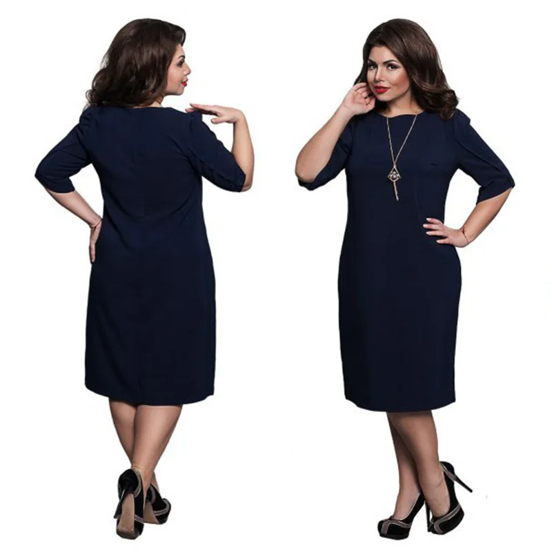 Свободное повседневное женское платье 5XL 6XL новинка весны 2019 большие размеры