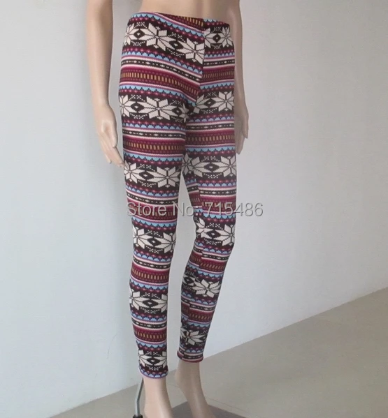 

Women's Clothing Leggings Free Shipping Warm Pants Cashmere Snow Trousers Galaxy leggings Women Leggings Winter
