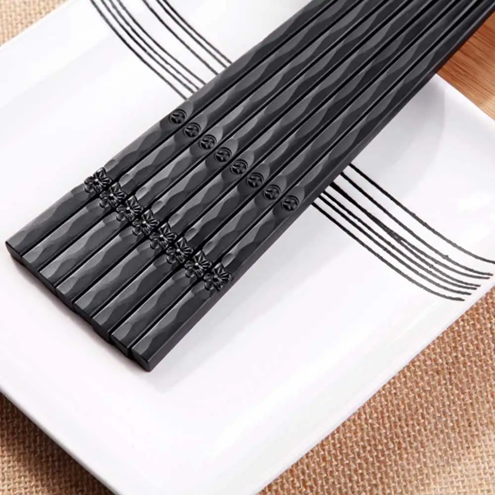 Японские Палочки для еды с визуальным прикосновением Нескользящие прочные