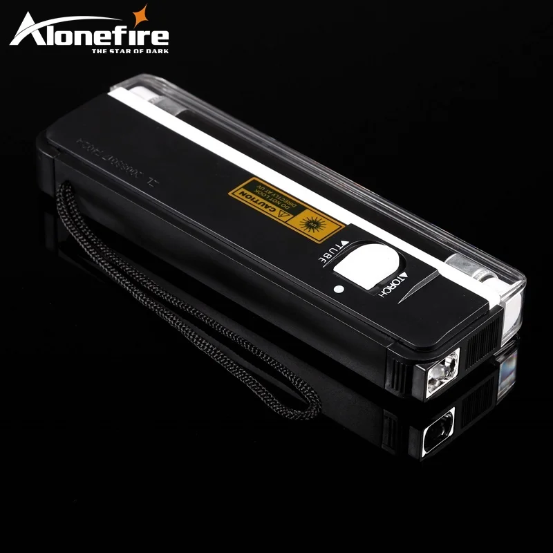 Alonefire качество товаров ручной Определитель фальшивости денег обратно светильник