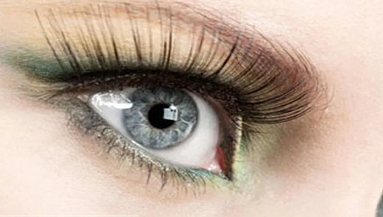 J/C завитые человеческие волосы ресницы натуральные мягкие накладные для